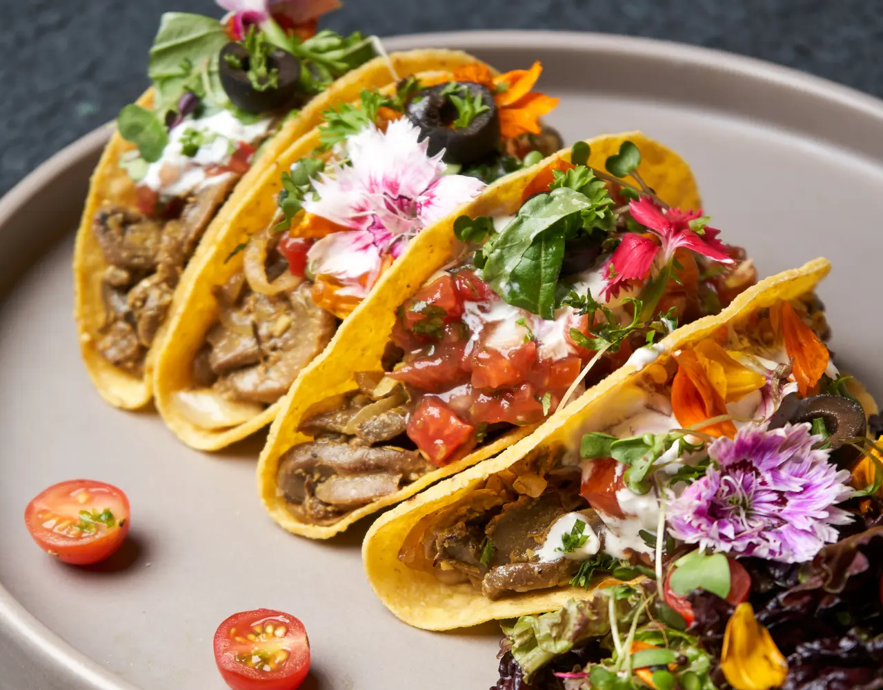 TACOS DE COCHINITA AHUMADA
